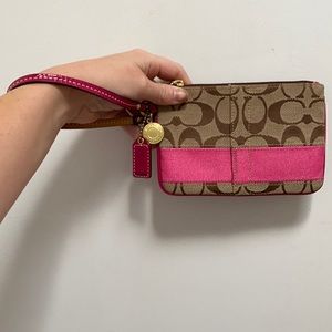 Coach wristlet